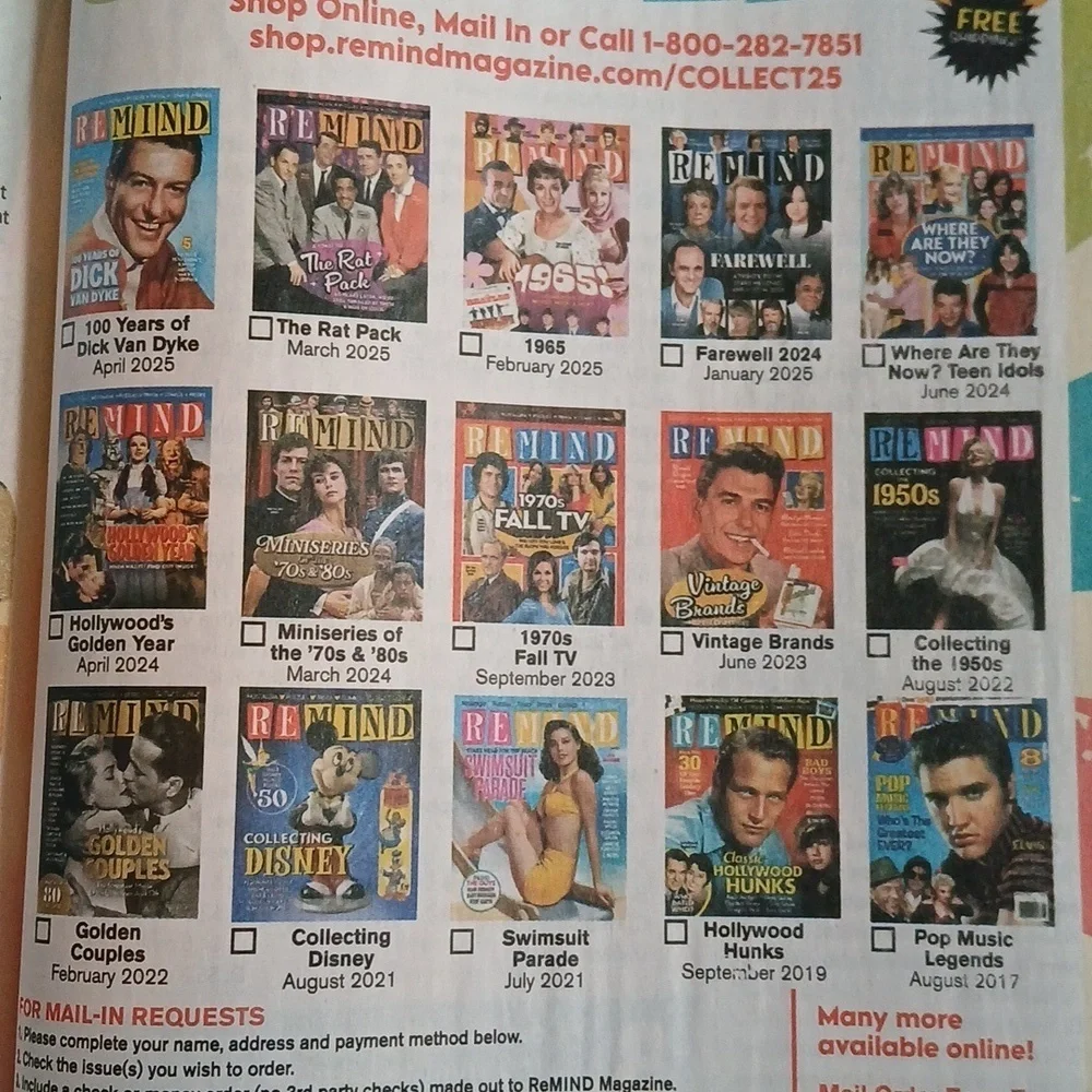 Remind Magazine-70 80s Y2K The Collectibles Issue- Best Sellers  Pop Memorabilia